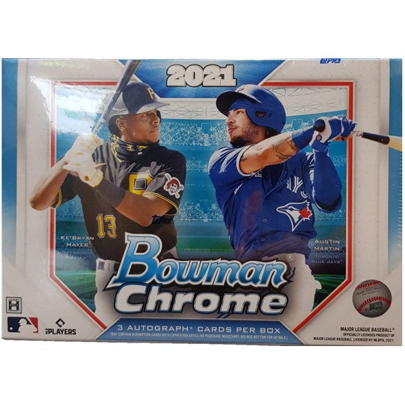 2021 Bowman Chrome Baseball HTA Choice MLB Box