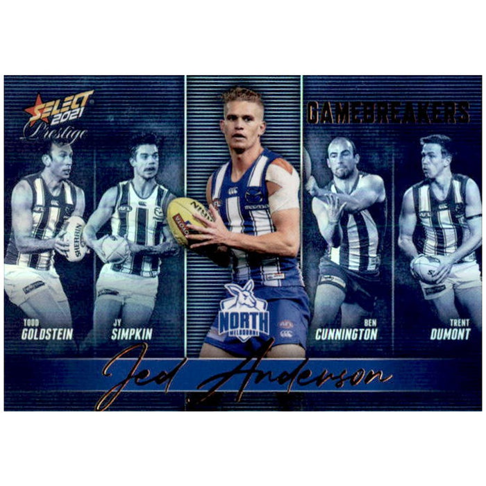 Jed Anderson, Gamebreakers, 2021 Select AFL Prestige