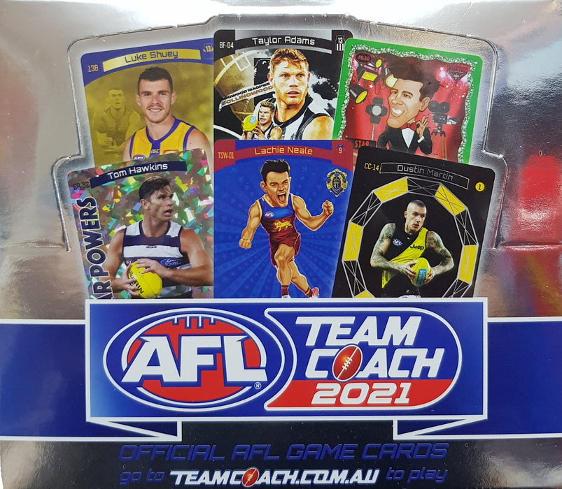 2021 Teamcoach AFL 36 pack box