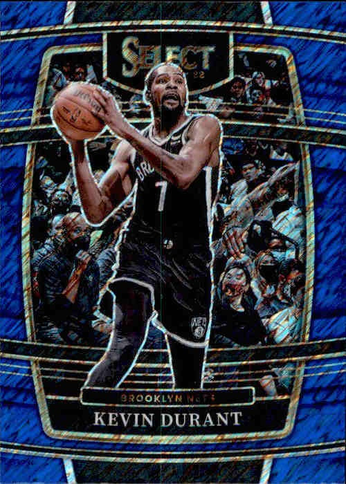 Kevin Durant, Concourse Shimmer Prizm, 2021-22 Panini Select Basketball NBA