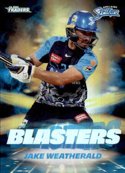 Jake Weatherald, Blasters, 2022-23 TLA Traders Cricket Australia & BBL Trading Cards