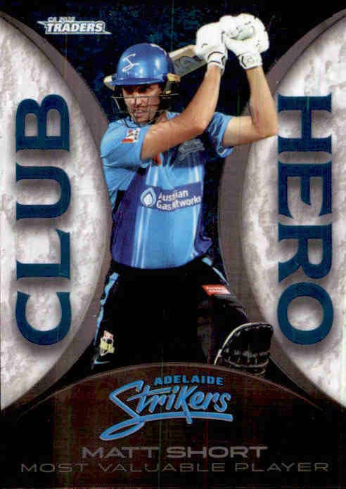 Matt Short, Club Hero, 2022-23 TLA Traders Cricket Australia & BBL Trading Cards