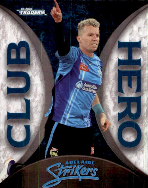 Peter Siddle, Club Hero, 2022-23 TLA Traders Cricket Australia & BBL Trading Cards