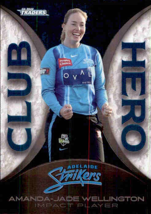 Amanda-Jade Wellington, Club Hero, 2022-23 TLA Traders Cricket Australia & BBL Trading Cards