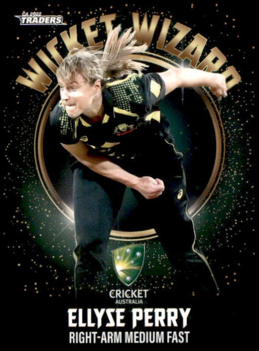 Ellyse Perry, Wicket Wizard, 2022-23 TLA Traders Cricket Australia & BBL Trading Cards