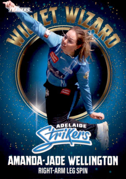 Amanda-Jade Willington, Wicket Wizard, 2022-23 TLA Traders Cricket Australia & BBL Trading Cards