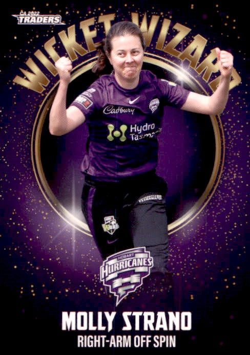 Molly Strand, Wicket Wizard, 2022-23 TLA Traders Cricket Australia & BBL Trading Cards