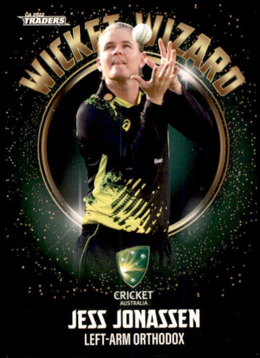 Jess Jonassen, Wicket Wizard, 2022-23 TLA Traders Cricket Australia & BBL Trading Cards