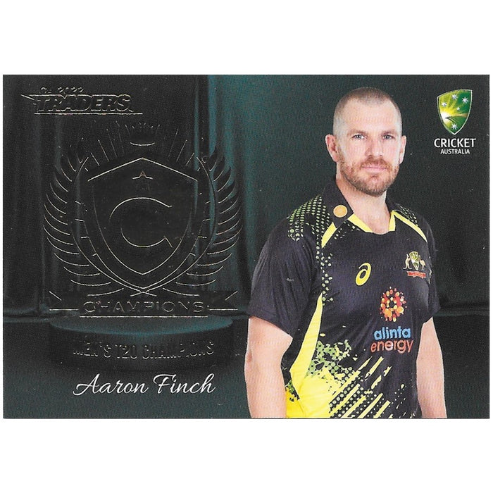 Aaron Finch, Champions, 2022-23 TLA Traders Cricket Australia & BBL Trading Cards