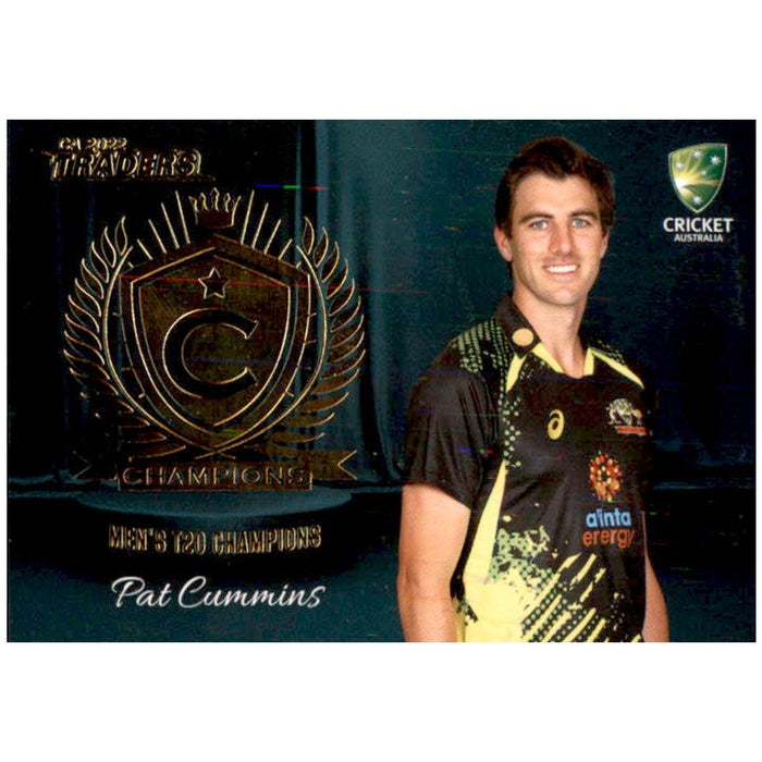 Pat Cummins, Champions, 2022-23 TLA Traders Cricket Australia & BBL Trading Cards