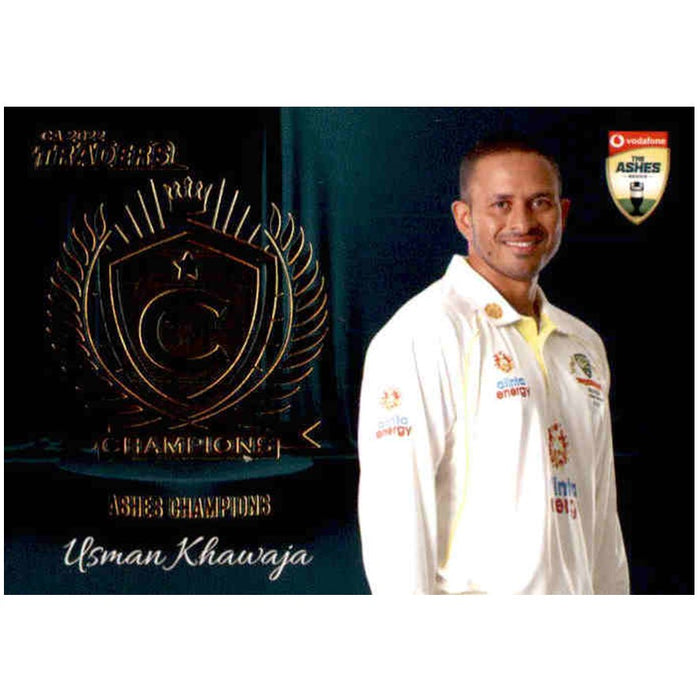 Usman Khawaja, Champions, 2022-23 TLA Traders Cricket Australia & BBL Trading Cards