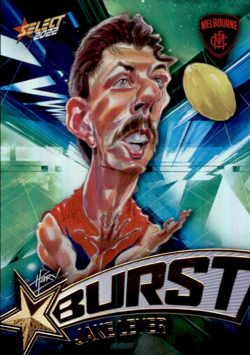 Jake Lever, Starburst Shatter, 2022 Select AFL Footy Stars