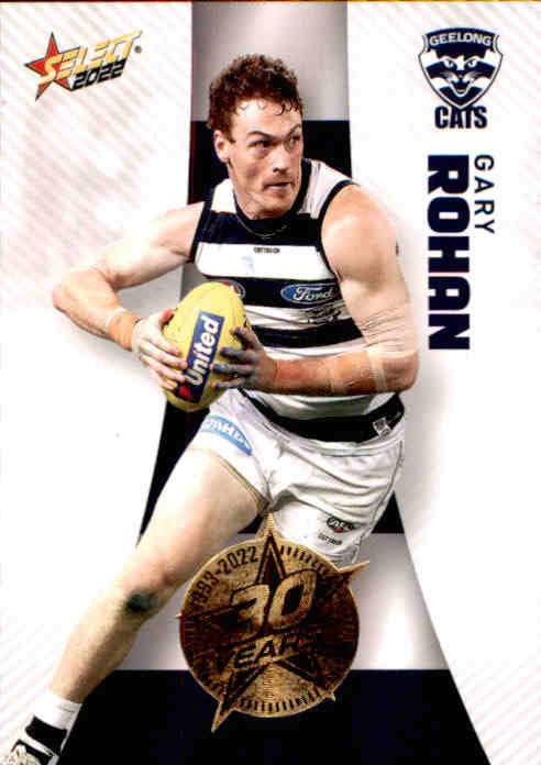 Gary Rohan, 30 Years Gold Seal, 2022 Select AFL Footy Stars