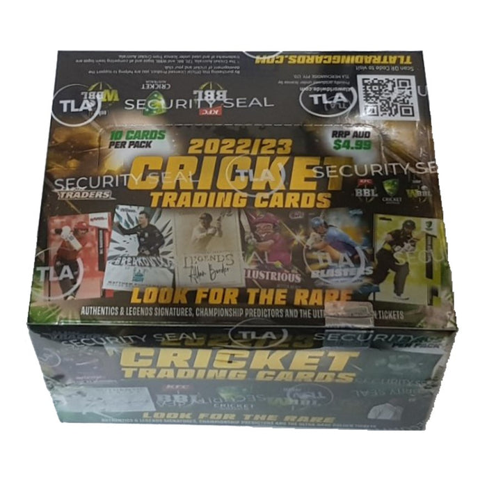 RETAIL Box: 2022-23 TLA Traders Cricket Australia & BBL Trading Cards