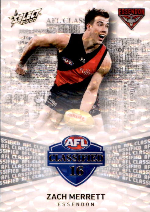 Zach Merrett, AFL Classified, 2022 Select AFL Footy Stars