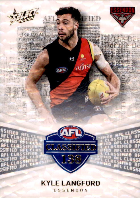 Kyle Langford, AFL Classified, 2022 Select AFL Footy Stars
