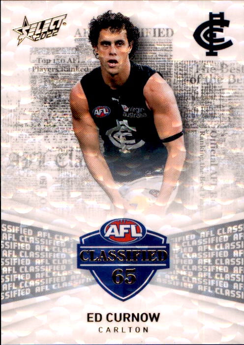 Ed Curnow, AFL Classified, 2022 Select AFL Footy Stars