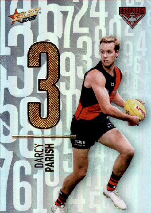 Darcy Parish, Numbers Daylight, 2022 Select AFL Footy Stars