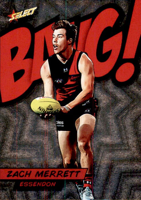Zach Merrett, Bang!, 2021 Select AFL Footy Stars