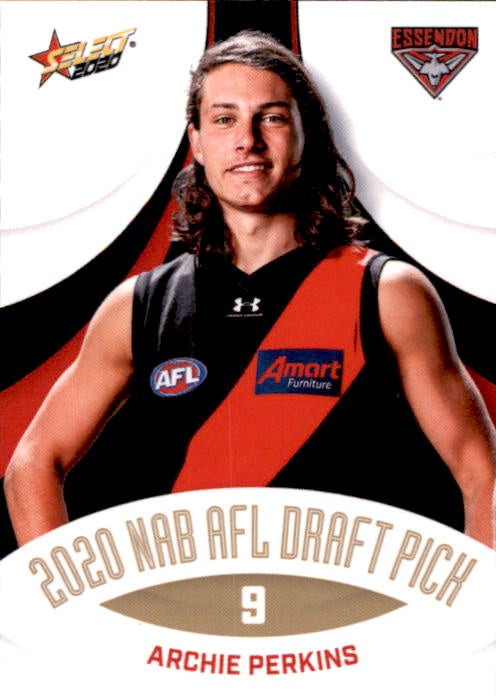 Archie Perkins, 2020 NAB AFL DRAFT PICK, 2020 Select AFL