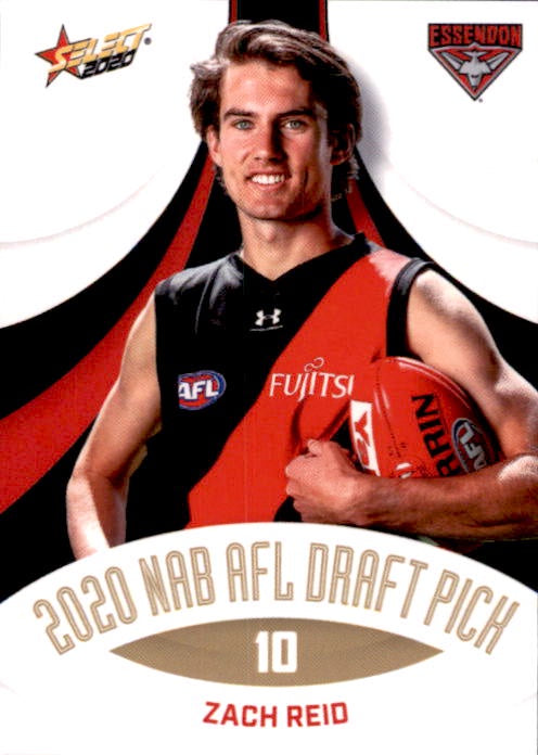 Zach Reid, 2020 NAB AFL DRAFT PICK, 2020 Select AFL