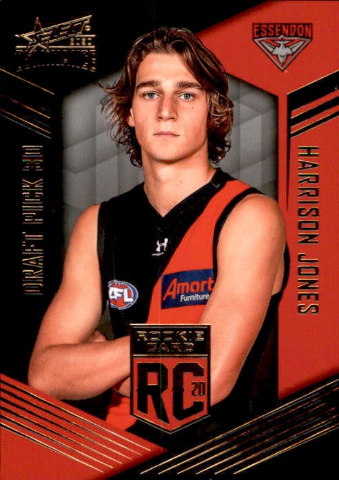 Harrison Jones, RC Rookie Card, 2020 Select Dominance AFL