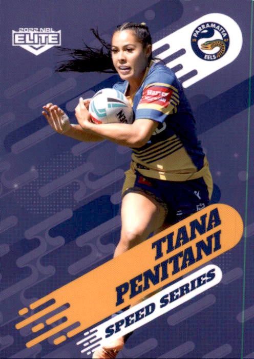 Tiana Penitani, Speed Series, 2022 TLA Elite NRL Rugby League