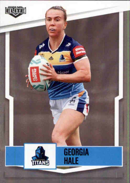 Georgia Hale, NRLW, 2022 TLA Elite NRL Rugby League