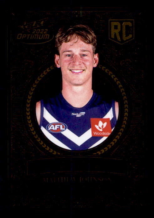 Matthew Johnson, RC, Optimum + Plus, 2022 Select AFL Optimum