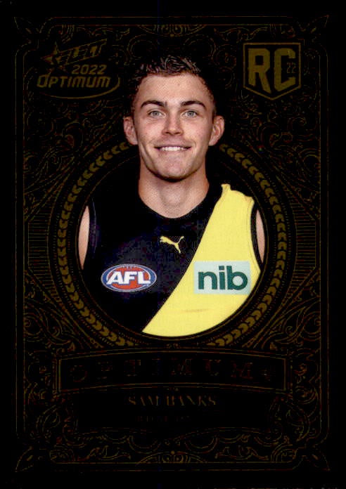 Sam Banks, RC, Optimum + Plus, 2022 Select AFL Optimum