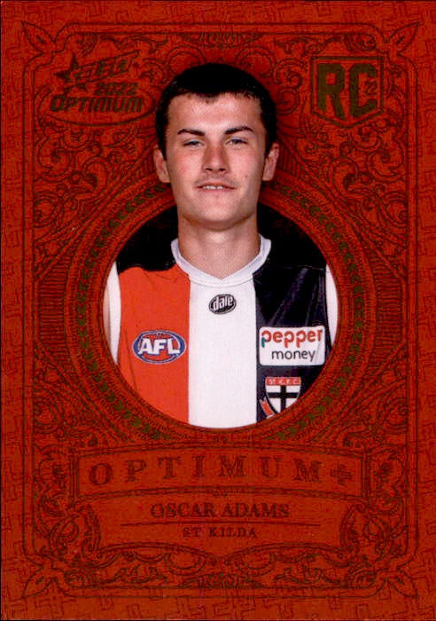 Oscar Adams, RC, Optimum + Plus, 2022 Select AFL Optimum