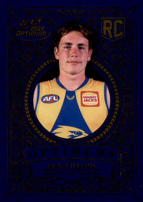 Jack Williams, RC, Optimum + Plus, 2022 Select AFL Optimum