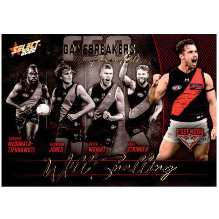 Will Snelling, Gamebreakers Forward 50, 2022 Select AFL Footy Stars