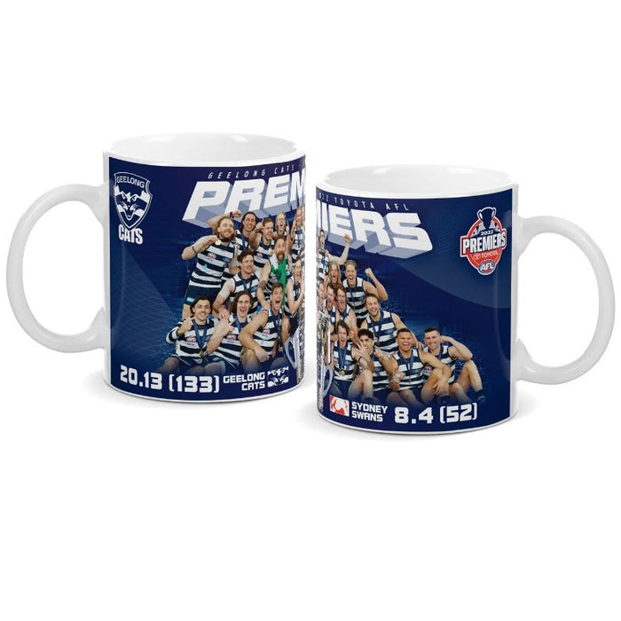 Geelong Cats AFL Premiers 2022 Team Ceramic Coffee Cup Mug