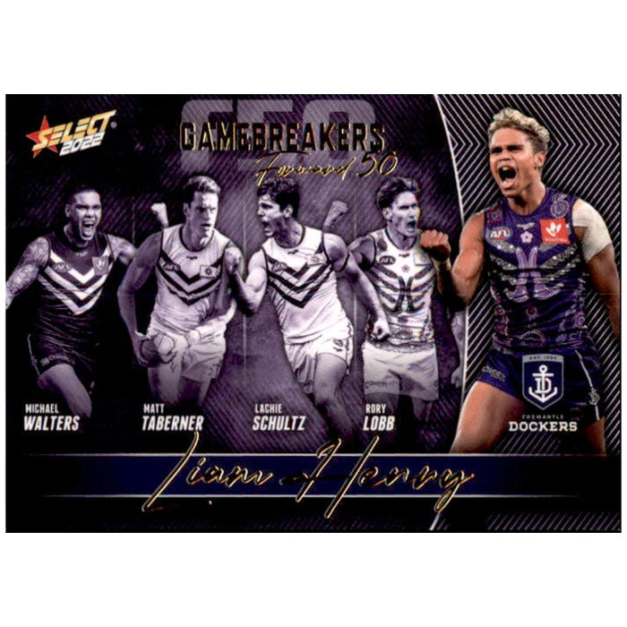 Liam Henry, Gamebreakers Forward 50, 2022 Select AFL Footy Stars