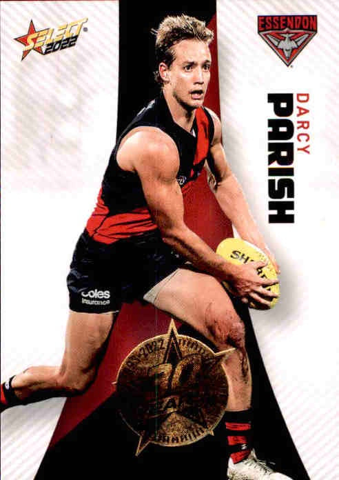 Darcy Parish, 30 Years Gold Seal, 2022 Select AFL Footy Stars