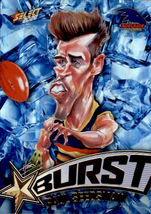 Paul Seedsman, Starburst Ice, 2022 Select AFL Footy Stars