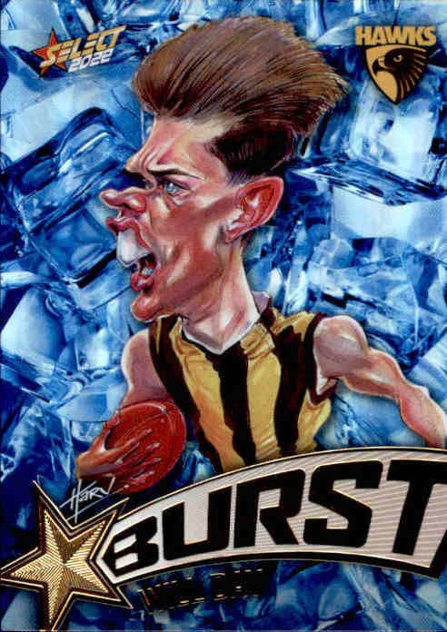 Will Day, Starburst Ice, 2022 Select AFL Footy Stars