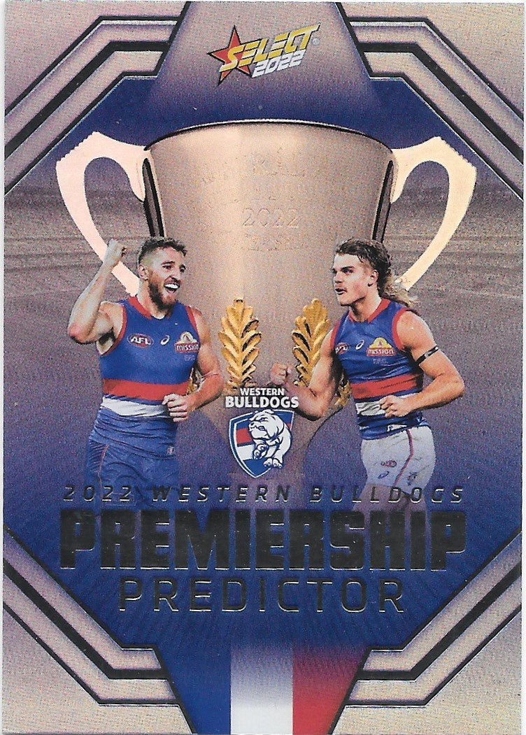 Western Bulldogs Premiership Predictor, 2022 Select AFL Footy Stars