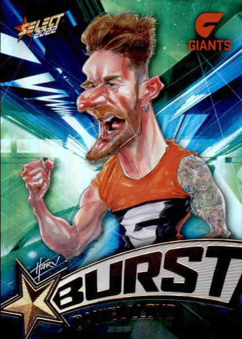 Daniel Lloyd, Starburst Shatter, 2022 Select AFL Footy Stars