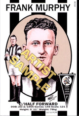 Collingwood Magpies Four-Peat Dynasty Premiers Card Set by Noel