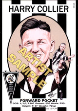 Collingwood Magpies Four-Peat Dynasty Premiers Card Set by Noel