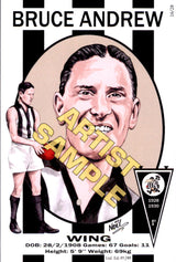 Collingwood Magpies Four-Peat Dynasty Premiers Card Set by Noel