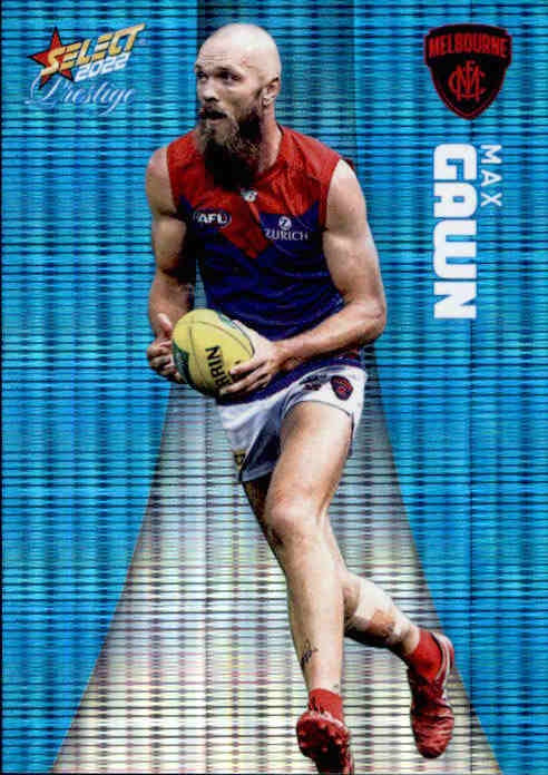 Max Gawn, Blue Parallel, 2022 Select AFL Prestige
