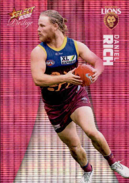 Daniel Rich, Pink Parallel, 2022 Select AFL Prestige