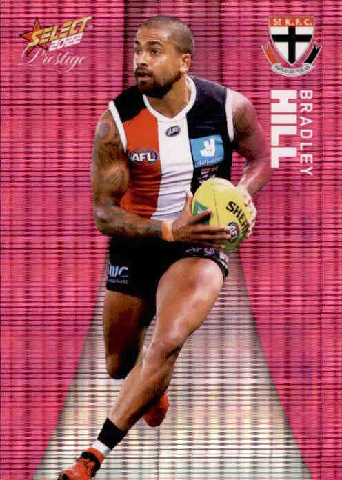 Bradley Hill, Pink Parallel, 2022 Select AFL Prestige
