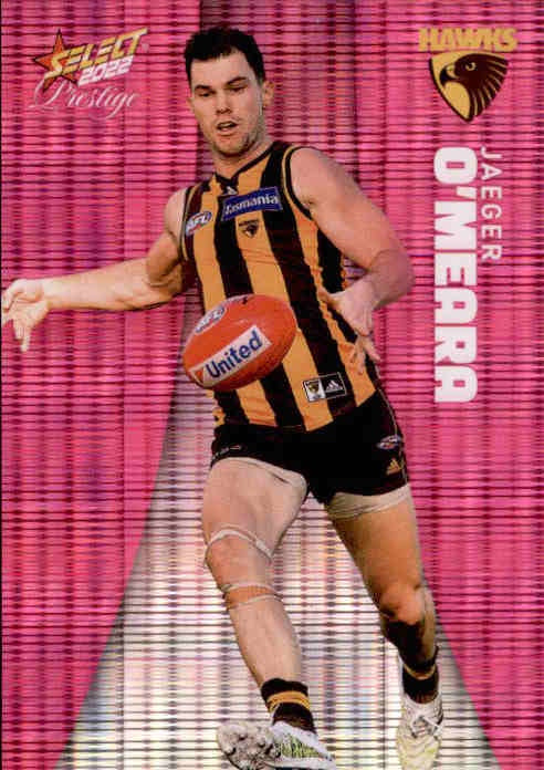 Jaeger O'Meara, Pink Parallel, 2022 Select AFL Prestige