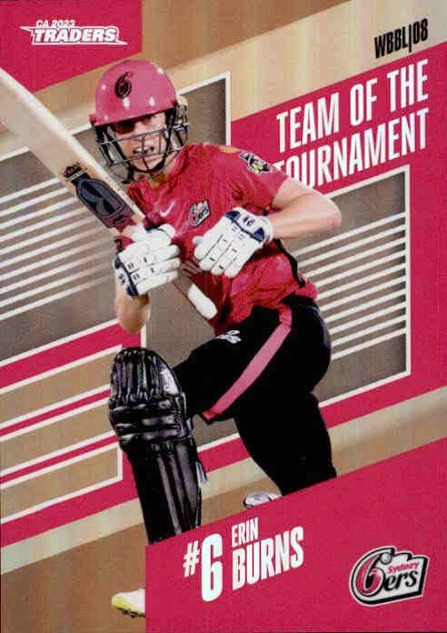 Erin Burns, Team of the Tournament Copper, 2023-24 TLA Traders Cricket