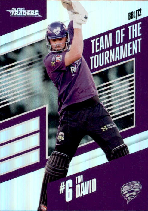 Tim David, Team of the Tournament, 2023-24 TLA Traders Cricket