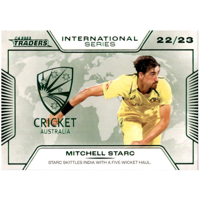 Mitchell Starc, International Series, 2023-24 TLA Traders Cricket